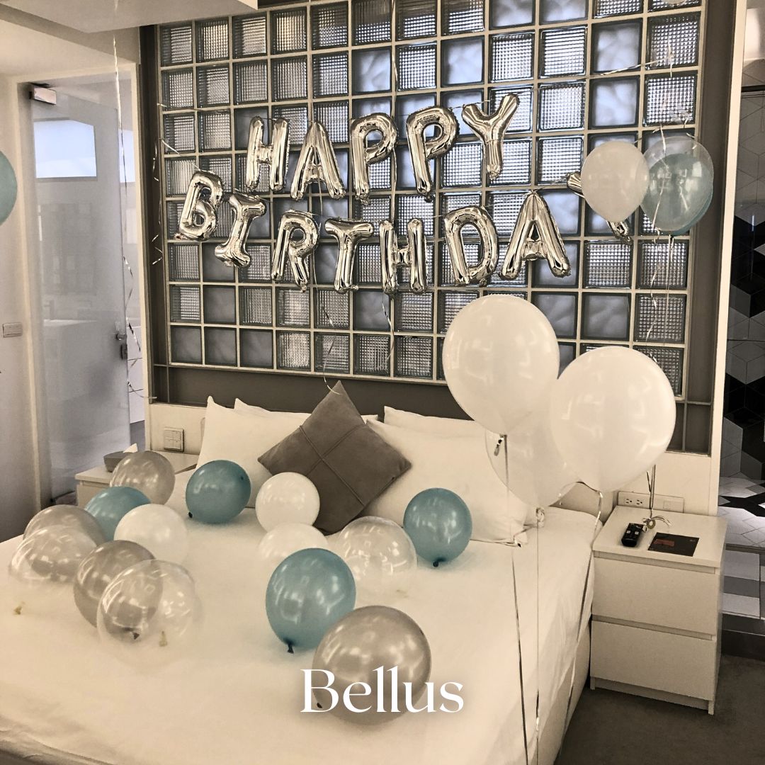 冰塊生日氣球佈置